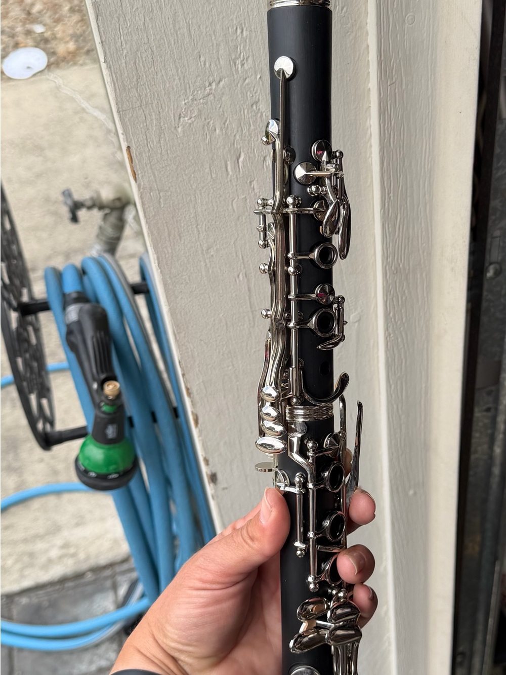 Bb Student Clarinet with Case - Black & Silver - Picture 6 of 6